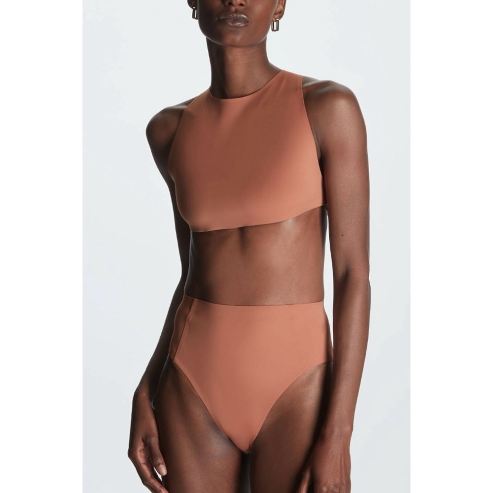 NWT COS Open-Back Bikini Top Women‘s 8